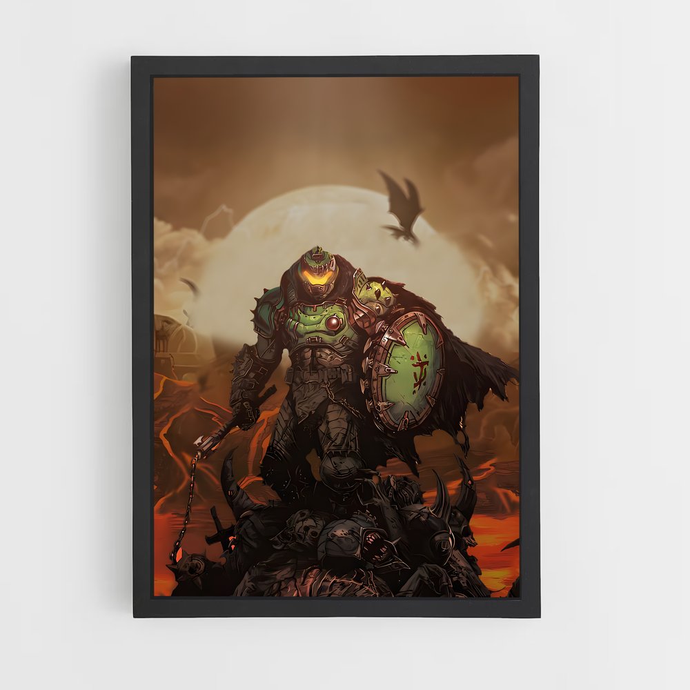 Poster Doom Slayer: L'Éveil des Titans (vue 2)